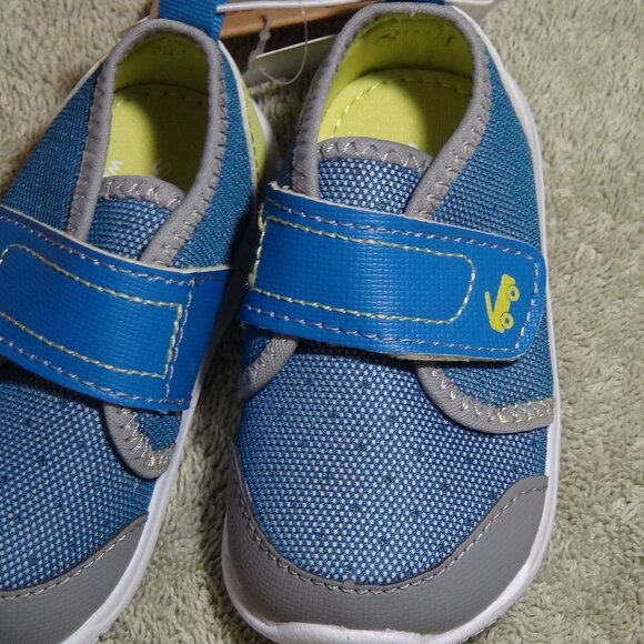 See Kai Run Basics Boys Shoes Blue Cruiser H2O Water Friendly SiZe 5 - Picture 4 of 14